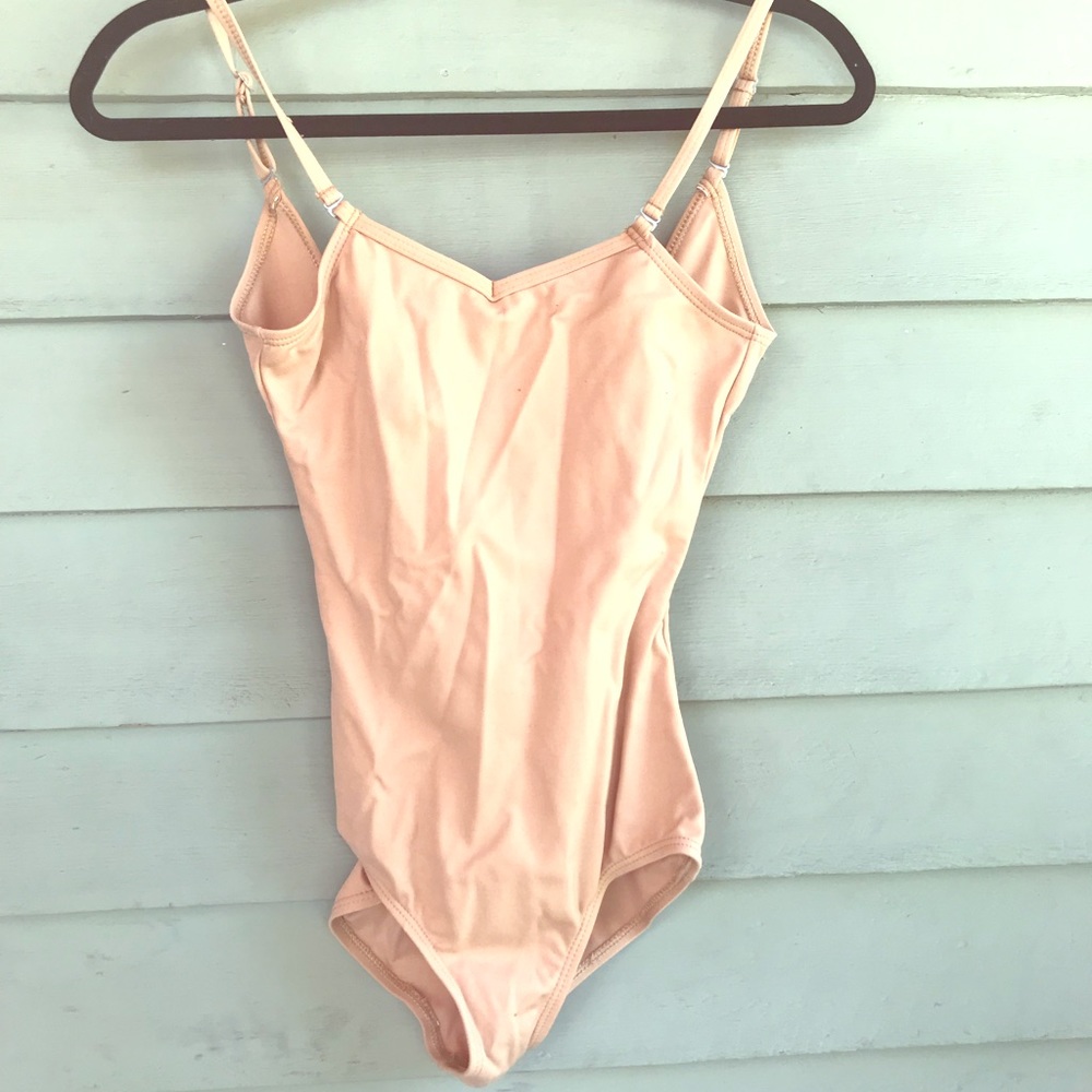 Capezio nude leotard